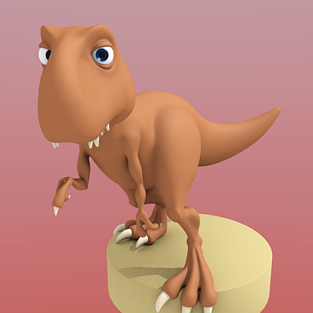 Cartoon T-Rex preview image 1